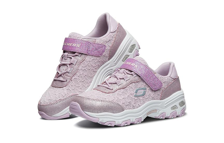 Lookbook (JR) Skechers D'Lites Low 'Ungu Lilac' 664119L-LIL