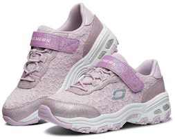 Lookbook 大童 Skechers D'lites 低筒老爹鞋 紫丁香色