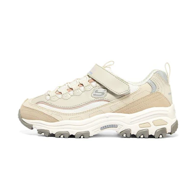 (Youth) Skechers D'Lites Low 'Natural Colors'