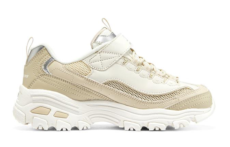 Order (JR) Skechers D'Lites Low 'Putih Alami' 302504L-NTW