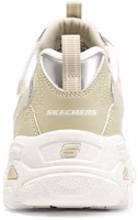 Shop 大童 Skechers D'lites 低筒態度鞋 自然白色