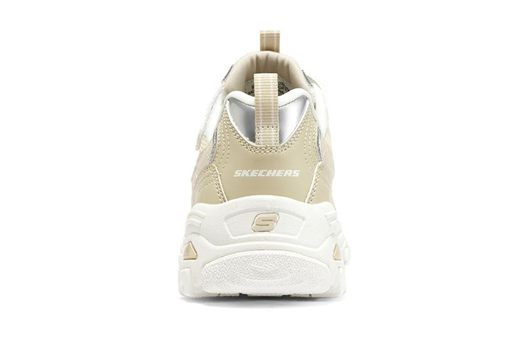 Shop 大童 Skechers D'lites 低筒態度鞋 自然白色