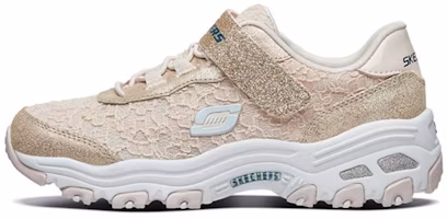 (Youth) Skechers D'Lites Low 'Peach Pink' 664119L-PCH (Youth) Skechers D'Lites Low 'Peach Pink' 664119L-PCH