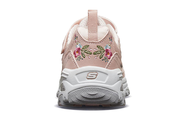 (PS) Skechers D'Lites Low-Top Sneakers K Pink/Silver 圖 4