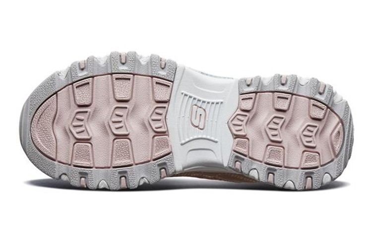 (PS) Skechers D'Lites Low-Top Sneakers K Pink/Silver 圖 5