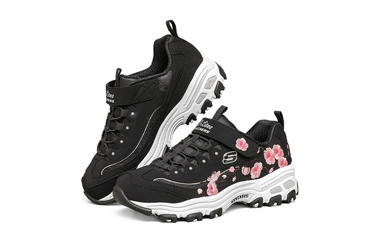 (Youth) Skechers D'Lites 'Black Pink' 圖 3