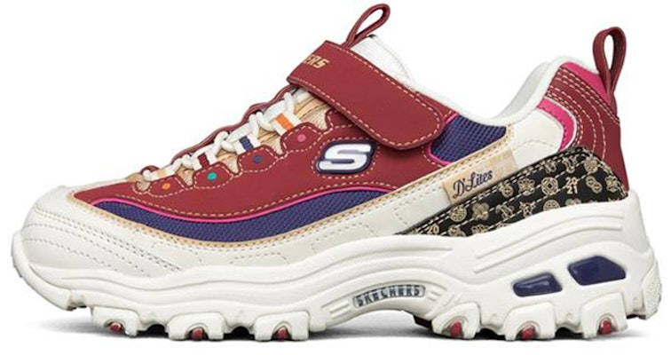 (JR) 스케쳐스 D'Lites 로우탑 런닝화 (레드/화이트/블랙) 302520L-MULT Buy (JR) 스케쳐스 D'Lites 로우탑 런닝화 (레드/화이트/블랙) 302520L-MULT