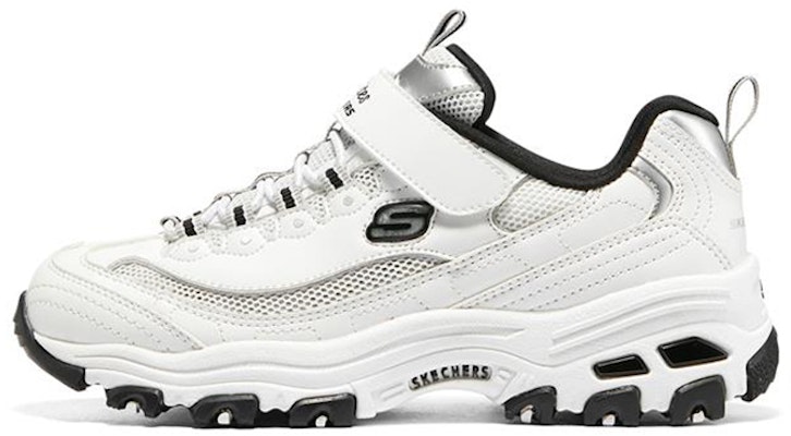 (JR) 스케쳐스 디라이트 로우 '화이트 블랙' 302504L-WBK Buy (JR) 스케쳐스 디라이트 로우 '화이트 블랙' 302504L-WBK