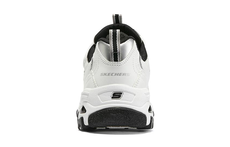 (Youth) Skechers D'Lites Low 'White Black' 圖 4