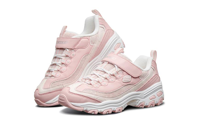 Lookbook (JR) Zapatillas Skechers D'lites Low Running Rosas 664094L-LTPK