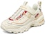 (JR) Skechers D'Lites Low Kasut Larian Putih/Merah 302520L-WMLT