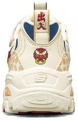 大童 Skechers D‘Lites 低筒運動鞋 白紅 Shop 大童 Skechers D‘Lites 低筒運動鞋 白紅