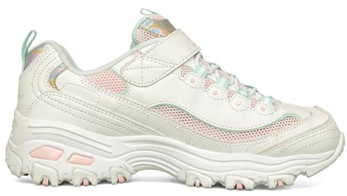 大童 Skechers D‘lites 低筒熊爸鞋 白粉 Order 大童 Skechers D‘lites 低筒熊爸鞋 白粉