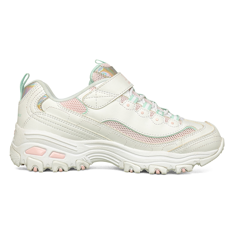 Order (JR) 스케쳐스 딜라이트 로우 화이트핑크 (Skechers D'Lites Low 화이트핑크) 302504L-WLPK