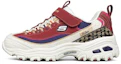 Buy (JR) 스케쳐스 D'Lites 로우탑 런닝화 (레드/화이트/블랙) 302520L-MULT
