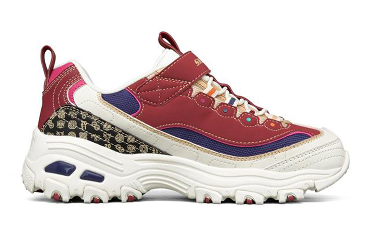 Order (JR) 스케쳐스 D'Lites 로우탑 런닝화 (레드/화이트/블랙) 302520L-MULT