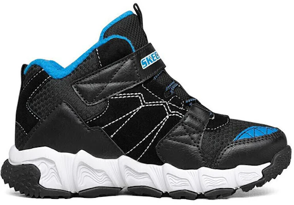 (JR) Skechers D'Lites Mid 'Hitam Biru' 660074L-BKBL Order (JR) Skechers D'Lites Mid 'Hitam Biru' 660074L-BKBL