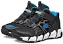 Shop (JR) Skechers D'Lites Mid 'Hitam Biru' 660074L-BKBL