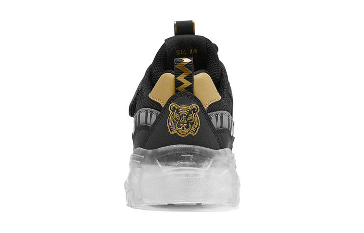 (Youth) Skechers Ice D'lites 'Black Gold' 圖 4