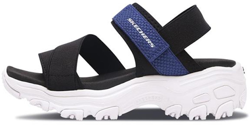 (Youth) Skechers D'Lites Sandal 'Black Blue' 996335L-BKBL Buy (Youth) Skechers D'Lites Sandal 'Black Blue' 996335L-BKBL