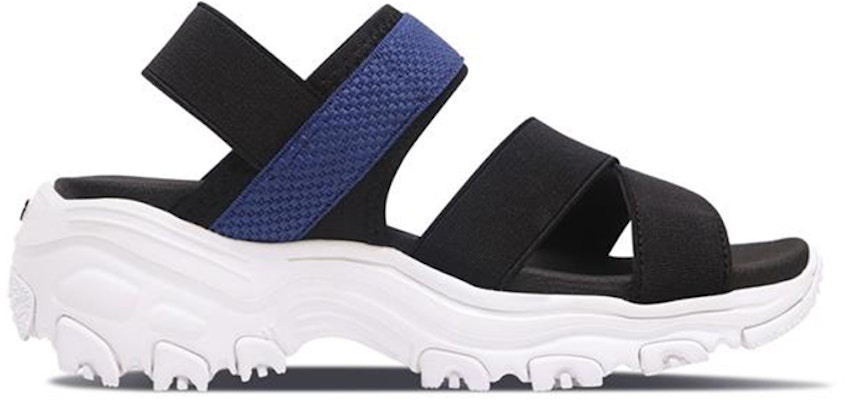 大童 Skechers D'lites 運動涼鞋 黑藍 Order 大童 Skechers D'lites 運動涼鞋 黑藍