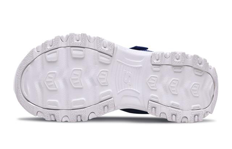 Purchase (Youth) Skechers D'Lites Sandal 'Black Blue' 996335L-BKBL