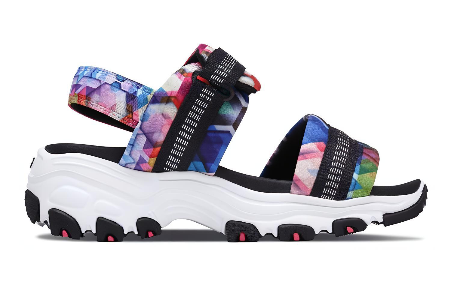 Order 大童 Skechers D'lites 運動涼鞋 黑彩