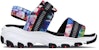 (Youth) Skechers D'Lites Sandal 'Black Colorful' 664076L-BKMT