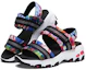 Lookbook 大童 Skechers D'lites 運動涼鞋 黑彩