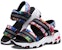 (Youth) Skechers D'Lites Sandal 'Black Colorful' 664076L-BKMT