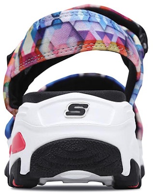 (Youth) Skechers D'Lites Sandal 'Black Colorful' 664076L-BKMT Shop (Youth) Skechers D'Lites Sandal 'Black Colorful' 664076L-BKMT