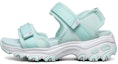 Buy (Youth) Skechers D'Lites Sandal 'Green' 664171L-MNT