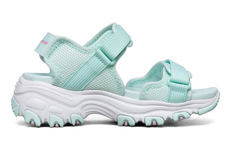 Order (Youth) Skechers D'Lites Sandal 'Green' 664171L-MNT