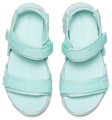 (Youth) Skechers D'Lites Sandal 'Green' 664171L-MNT Shop (Youth) Skechers D'Lites Sandal 'Green' 664171L-MNT