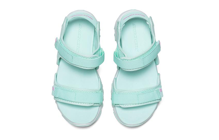 Shop (Youth) Skechers D'Lites Sandal 'Green' 664171L-MNT