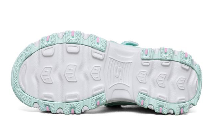 Purchase (Youth) Skechers D'Lites Sandal 'Green' 664171L-MNT