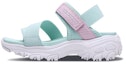 Buy (JR) Skechers D'Lites Sandal 'Hijau Merah Jambu' 996335L-AQPK