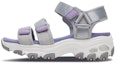 Buy (JR) Skechers D'Lites Sandal 'Kelabu Ungu' 664075L-GYPR