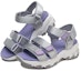 Lookbook (JR) Skechers D'Lites Sandal 'Kelabu Ungu' 664075L-GYPR