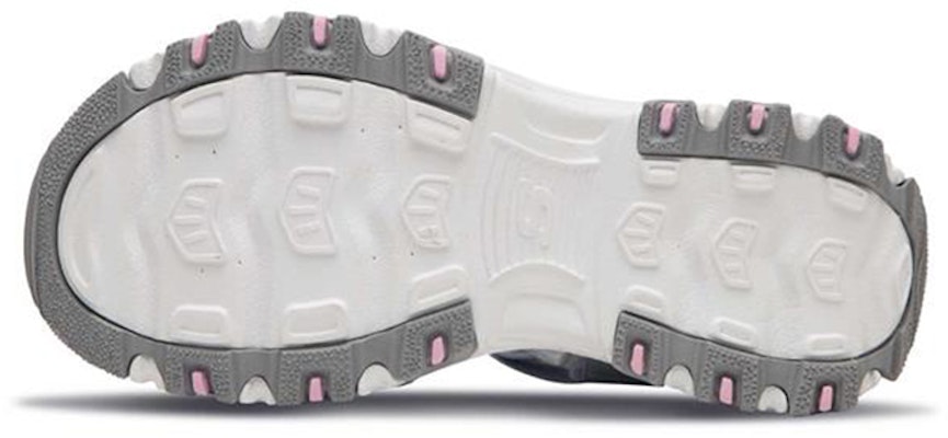 大童 Skechers D'lites 時尚復古防滑運動涼鞋 灰紫 Purchase 大童 Skechers D'lites 時尚復古防滑運動涼鞋 灰紫