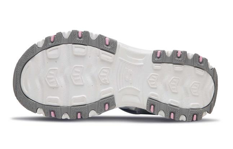 Purchase (Youth) Skechers D'Lites Sandal 'Grey Purple' 664075L-GYPR