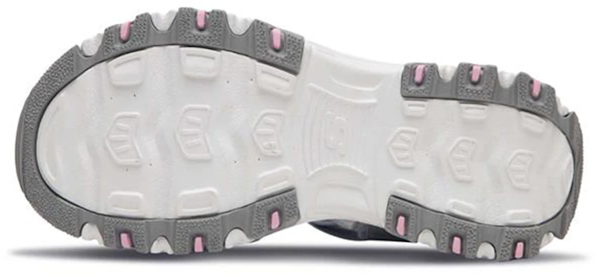 (Youth) Skechers D'Lites Sandal 'Grey Purple' 664075L-GYPR Purchase (Youth) Skechers D'Lites Sandal 'Grey Purple' 664075L-GYPR