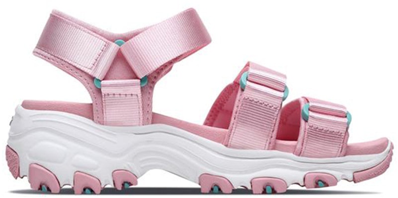 大童 Skechers D'lites 時尚運動涼鞋 淺粉色 Order 大童 Skechers D'lites 時尚運動涼鞋 淺粉色