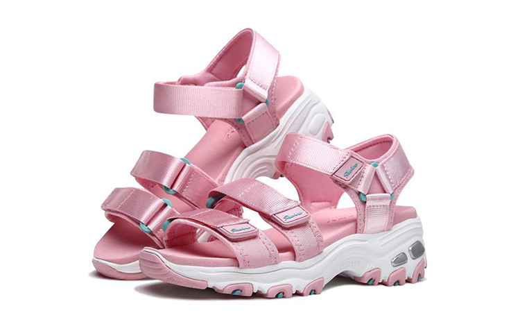 Lookbook (Youth) Skechers D'Lites Sandal 'Light Pink' 664075L-LTPK