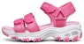 (JR) Skechers D'Lites Sandal 'Pita Ajaib Merah Muda' 664134L-PNK