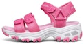 Buy (JR) Skechers D'Lites Sandal 'Pita Ajaib Merah Muda' 664134L-PNK