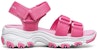 (JR) Skechers D'Lites Sandal 'Pita Ajaib Merah Muda' 664134L-PNK