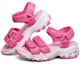 Lookbook (JR) Skechers D'Lites Sandal 'Pita Ajaib Merah Muda' 664134L-PNK