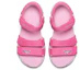 Shop (Youth) Skechers D'Lites Sandal 'Light Red Magic Tape' 664134L-PNK