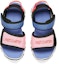 Shop (JR) Skechers D'Lites Sandal 'Magic Tape Hitam Biru Jingga' 303101L-BKMT